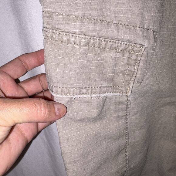 The North Face Pants Mens Khaki Cargo Size 34 Short EUC - Picture 5 of 12